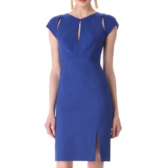 Black Halo Dresses & Skirts - Black Halo Keyhole Dress size 6